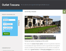 Tablet Screenshot of outlet-toscana.it